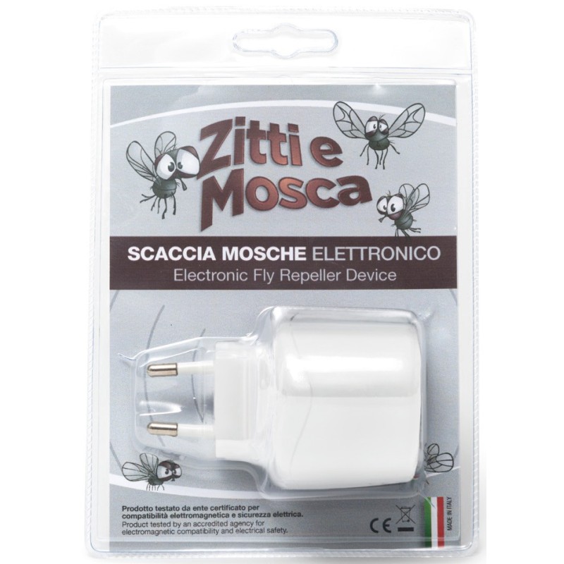 Zitti e Mosca | Ultrasonic Fly Repellent for Indoors