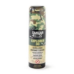 Zanzarzero Explorer Repellente Zanz/Zecche 30% Spray